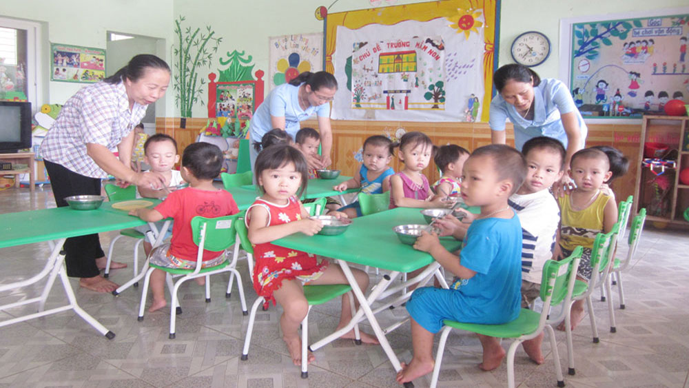 Chính sách hỗ trợ giáo dục mầm non ngoài công lập ở Bắc Giang