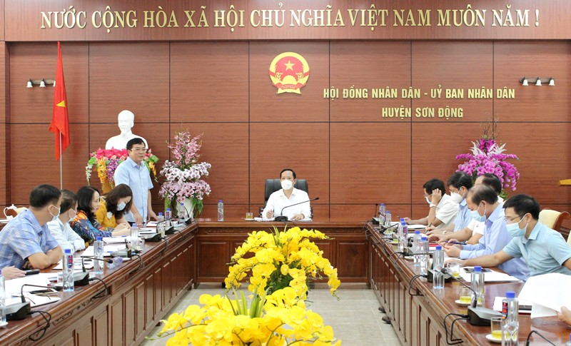 Thường trực HĐND tỉnh Bắc Giang giám sát tại huyện Sơn Động