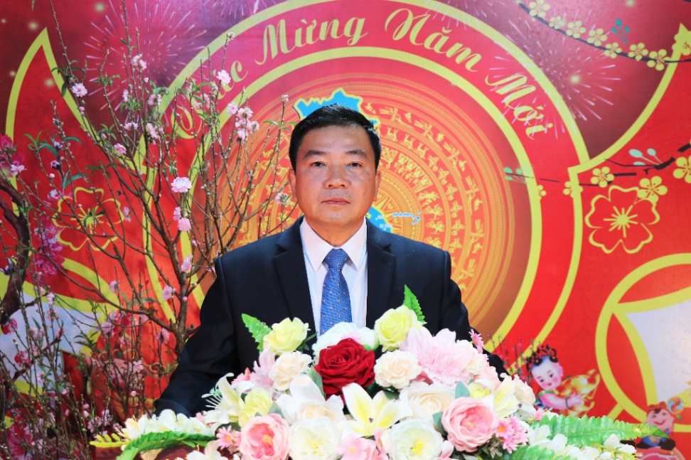 Chủ tịch UBND huyện Hoàng Văn Trọng chúc mừng năm mới - Xuân Quý Mão 2023