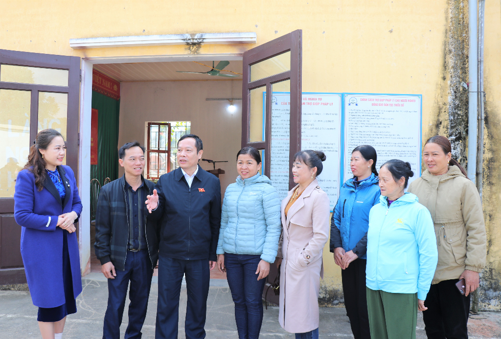 Thường trực HĐND tỉnh tiếp xúc cử tri Chuyên đề “Đầu tư, phát triển du lịch cộng đồng” tại huyện Sơn Động