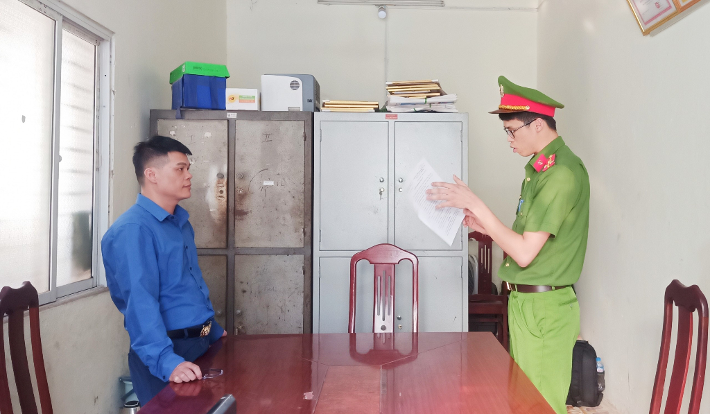 Công an huyện Sơn Động: Khởi tố, bắt tạm giam đối tượng tham ô tài sản