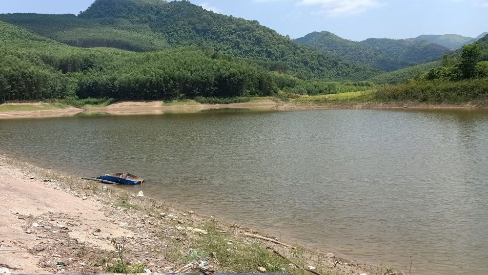 Hồ Khe Đặng cạn, hơn 4 nghìn hộ dân Sơn Động nguy cơ thiếu nước sinh hoạt