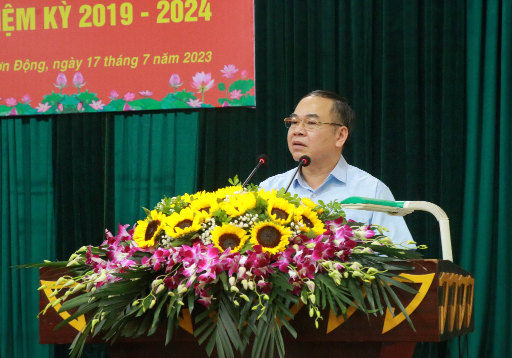 Hội nghị lần thứ 10 Ủy ban MTTQ huyện Sơn Động khóa XXI, nhiệm kỳ 2019-2024