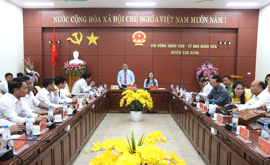 HĐND huyện Sơn Động thông qua Đồ án Quy hoạch xây dựng vùng huyện đến năm 2040