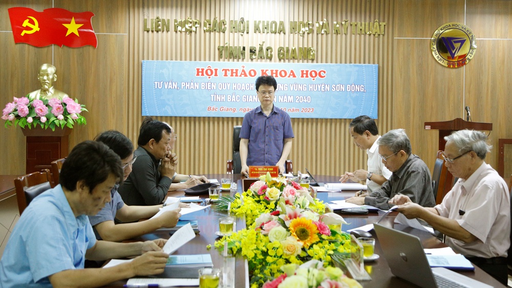Tư vấn, phản biện "Quy hoạch xây dựng vùng huyện Sơn Động, tỉnh Bắc Giang đến năm 2040"