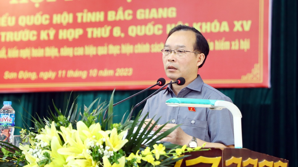 Cử tri huyện Sơn Động kiến nghị nhiều nội dung về thực hiện chính sách bảo hiểm xã hội