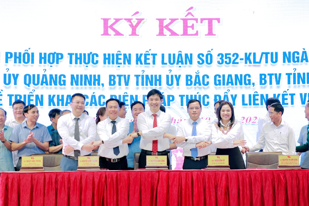 Phối hợp thúc đẩy liên kết vùng giữa 3 tỉnh Quảng Ninh, Bắc Giang, Hải Dương