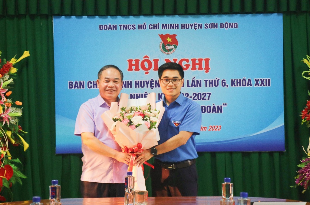 Đồng chí Chu Quang Khanh giữ chức Bí thư Huyện đoàn Sơn Động