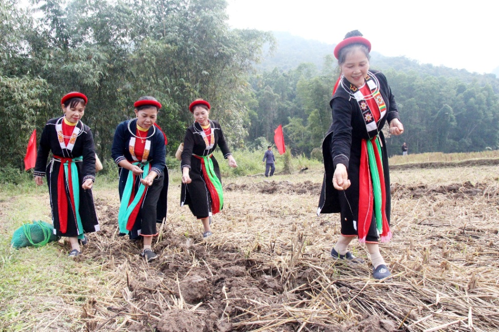 Tưng bừng lễ hội xuống đồng của đồng bào các dân tộc huyện Sơn Động