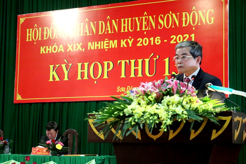 HĐND huyện Sơn Động: Thông qua 4 Nghị quyết thúc đẩy phát triển KT-XH năm 2020