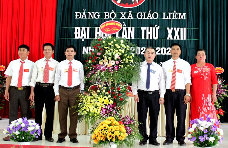 Đại hội Đảng bộ xã Giáo Liêm, Long Sơn thành công tốt đẹp