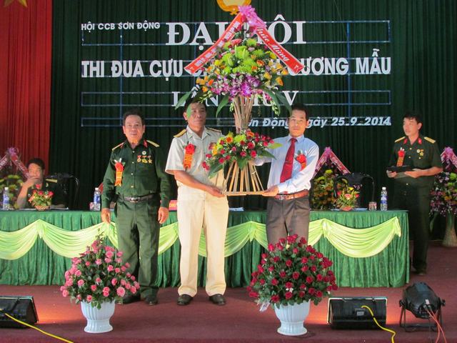 Hội CCB huyện Sơn Động: Đại hội thi đua Cựu chiến binh gương mẫu lần thứ V 