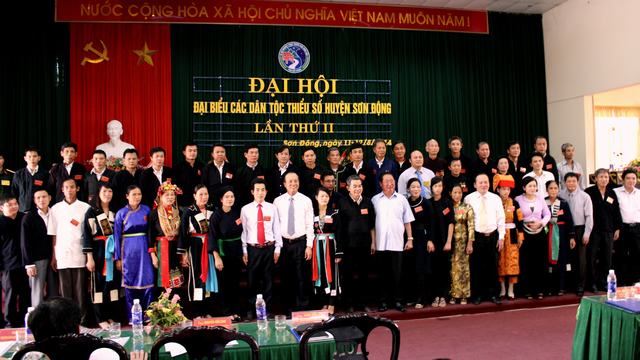 Đại Hội Đại biểu các dân tộc thiểu số huyện Sơn Động lần thứ II thành công tốt đẹp