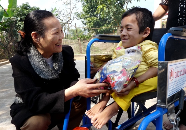 Tấm lòng nhân ái của bà Trần Thị Tuyết