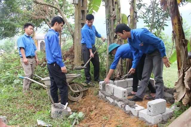 Tuổi trẻ Bồng Am chung sức xây dựng nông thôn mới